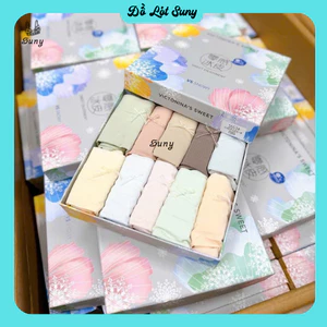 Hộp 10 quần lót cotton thông hơi kháng khuẩn cao cấp Q1653