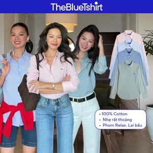 TheBlueTshirt - Áo sơ mi phom relax cho nữ - Áo Daily Shirt - Women