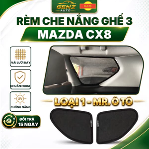 Rèm ghế 3 xe Mazda CX8 2019 - Nay chống UV LOẠI 1 Mr Ô Tô - Bảo hành 2 năm, chuẩn khít form xe