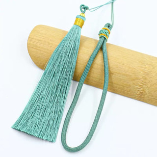 Dây treo ngọc bội 5mm Handmade kết đồng tâm tua rua