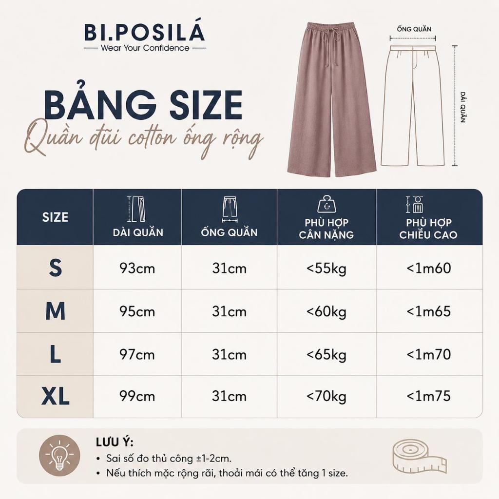 [A36- MẪU MỚI] QUẦN DÀI NỮ VẢI ĐŨI COTTON PHA BI.POSILÁ MỀM MỊN NHẸ NHÀNG VÀ MÁT MẺ ĐỨNG FORM 4 SIZE S M L XL TỪ 40-70KG