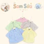 {HÀNG SẴN}✨ ÁO SƠ MI SỌC KẺ CHO BÉ – Chất Đũi Nhăn Mềm Mát, Thấm Hút Mồ Hôi, Phong Cách Basic | Sam Sứa Kids
