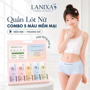SET 5 Quần lót boxer nữ dáng đùi su cao cấp cạp cao tôn dáng viền mỏng nhẹ tàng hình L5422