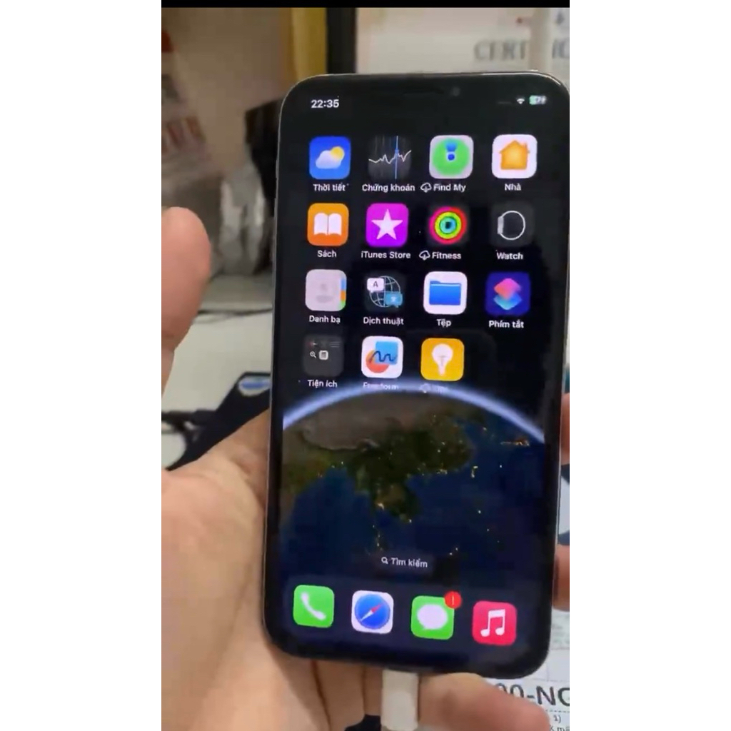 (NFC)Iphone X 256GB QT Zin 1 đổi 1 15 ngày