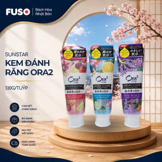 Sunstar Ora2 Me Kem Đánh Răng Aroma Flavor Collection 130g - Fuso Bách Hoá Nhật Bản