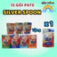 Combo Pate SILVER SPOON cho mèo dạng sốt / dạng thạch - Gói 60g
