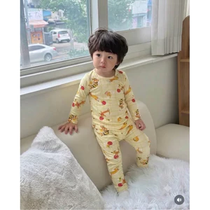 Bộ dài tay chất tencel moonya mềm mát cho bé