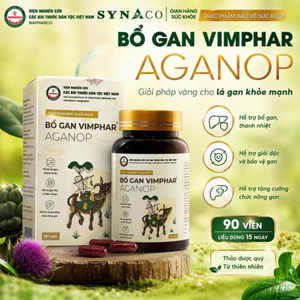 Bổ gan Vimphar - Aganop - Hộp 90 viên | SYNACO