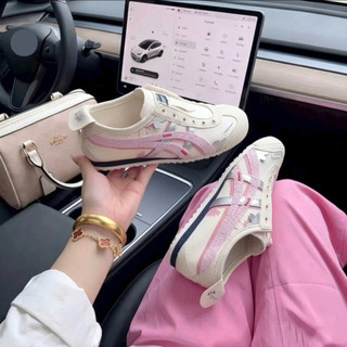 [HÀNG SẴN - NEW] Giày thể thao mexico màu hoa anh đào, giày sneaker ti.ger phong cách nữ, êm nhẹ, xinh