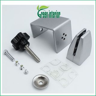 Kẹp vách ngăn kính trên bàn làm việc- nhiều màu Green interior
