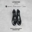Giày da bò Chelsea boots LEMANS CB01, mũi nhọn, Gót cao đế cao 5cm độc quyền, Bảo Hành 24 tháng
