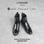 Giày da bò Chelsea boots LEMANS CB01, mũi nhọn, Gót cao đế cao 5cm độc quyền, Bảo Hành 24 tháng
