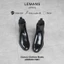 Giày da bò Chelsea Boots Classic LEMANS CB01 đế gót cao 5cm ống 18cm, Bảo Hành 24 tháng