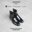 Giày da bò Chelsea boots LEMANS CB01, mũi nhọn, Gót cao đế cao 5cm độc quyền, Bảo Hành 24 tháng