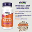Now Vitamin D3 K2 tablets help strengthen bones, promote calcium absorption, and boost immunity.