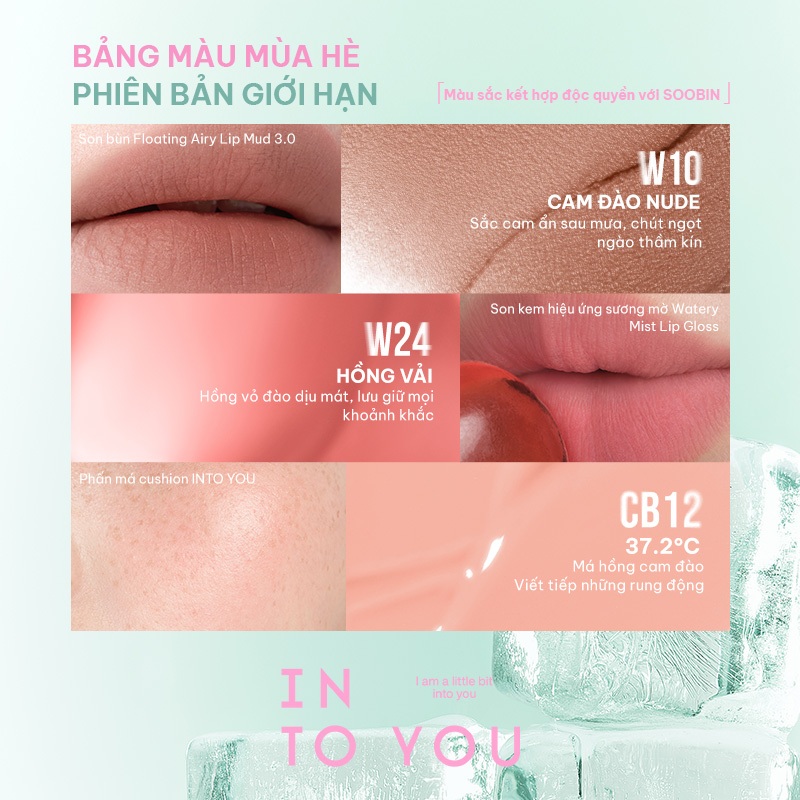 HOT [New Limited] Bộ Sưu Tập Giới Hạn INTO YOU x SOOBIN (TXT) FEVER COLLECTION - Mùa Hè Rực Rỡ