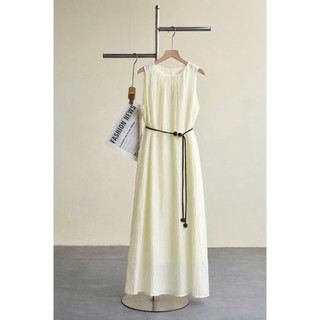 Đầm Maxi LAMER FASHION Đi Biển Dáng Dài Cổ Tròn ( Thắt Lưng Bán Rời) Mchic O63M26H025
