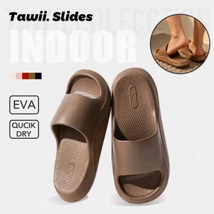Tawii. Dép mang trong nhà Nhà Nam Nữ Siêu Nhẹ Chống Trượt Nhiều Màu Dép đi trong nhà tắm Đáy mềm