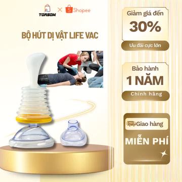 Bộ Sơ Cứu Khân Cấp LIFEVAC Chống Nghẹn Hóc - Dụng Cụ Sơ Cứu Tại Nhà An Toàn Tiện Lợi Cho Cả Gia Đình