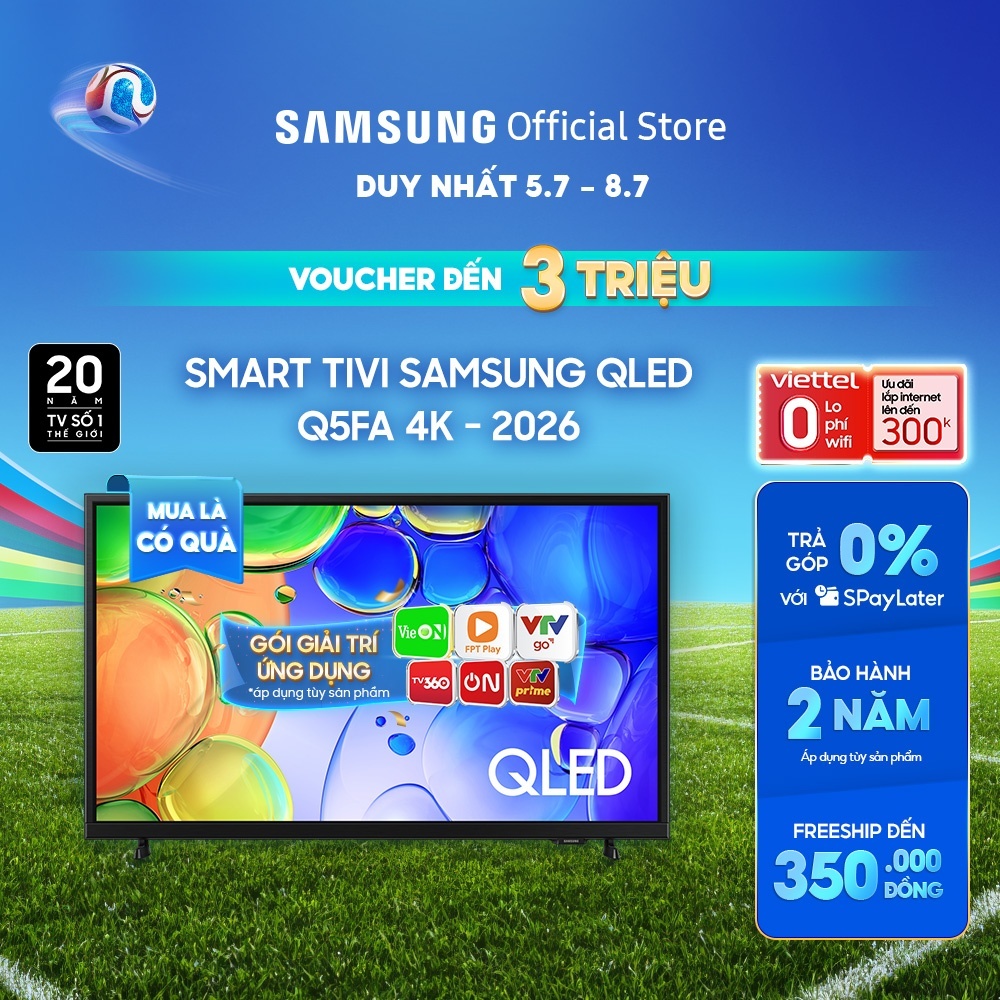 Smart Tivi Samsung QLED Q5FA Full HD - 2026