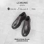 Giày da bò Modern Derby Nâu Cafe - LEMANS, đế tăng cao 4cm độc quyền, giày tây tăng chiều cao, bảo hành 24 tháng