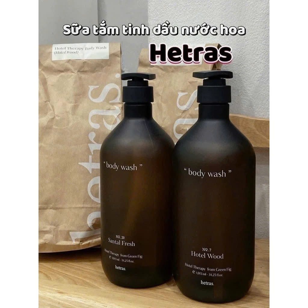 C93_Sữa tắm nước hoa Hetras Body Wash 1013ml ( GIAO MÙI NGẪU NHIÊN)
