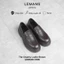 The Chunky Lemans PENNY LOAFER Brown CK06.2 - đế cao 4cm Full cao su nguyên khối Da bò nguyên tấm BH 24T