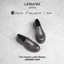 The Chunky Lemans PENNY LOAFER Brown CK06.2 - đế cao 4cm Full cao su nguyên khối Da bò nguyên tấm BH 24T