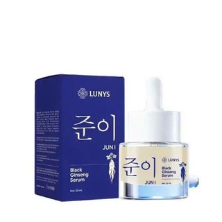 ( Chính Hãng) - LUNYS Tinh Chất Serum Black Ginseng Dưỡng Trắng Sáng Da, Cải Thiện Thâm Sạm, Hỗ Trợ Chậm Lão Hóa