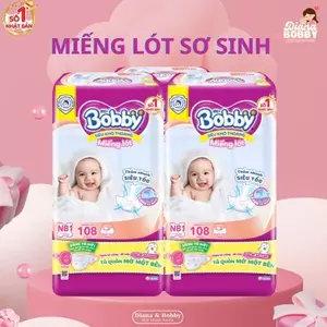 Miếng Lót Sơ Sinh Bobby Newborn 1 Siêu Mềm Mại, Thấm Hút Tốt – NPP Nhật Thanh Tuyền