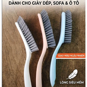 Bàn Chải Mềm Hình Giọt Nước Đa Năng - Bàn Chải Vệ Sinh Giày Dép, Ghế Sofa, Nội Thất Ô Tô, Cọ Kẽ Ngách Tiện Lợi