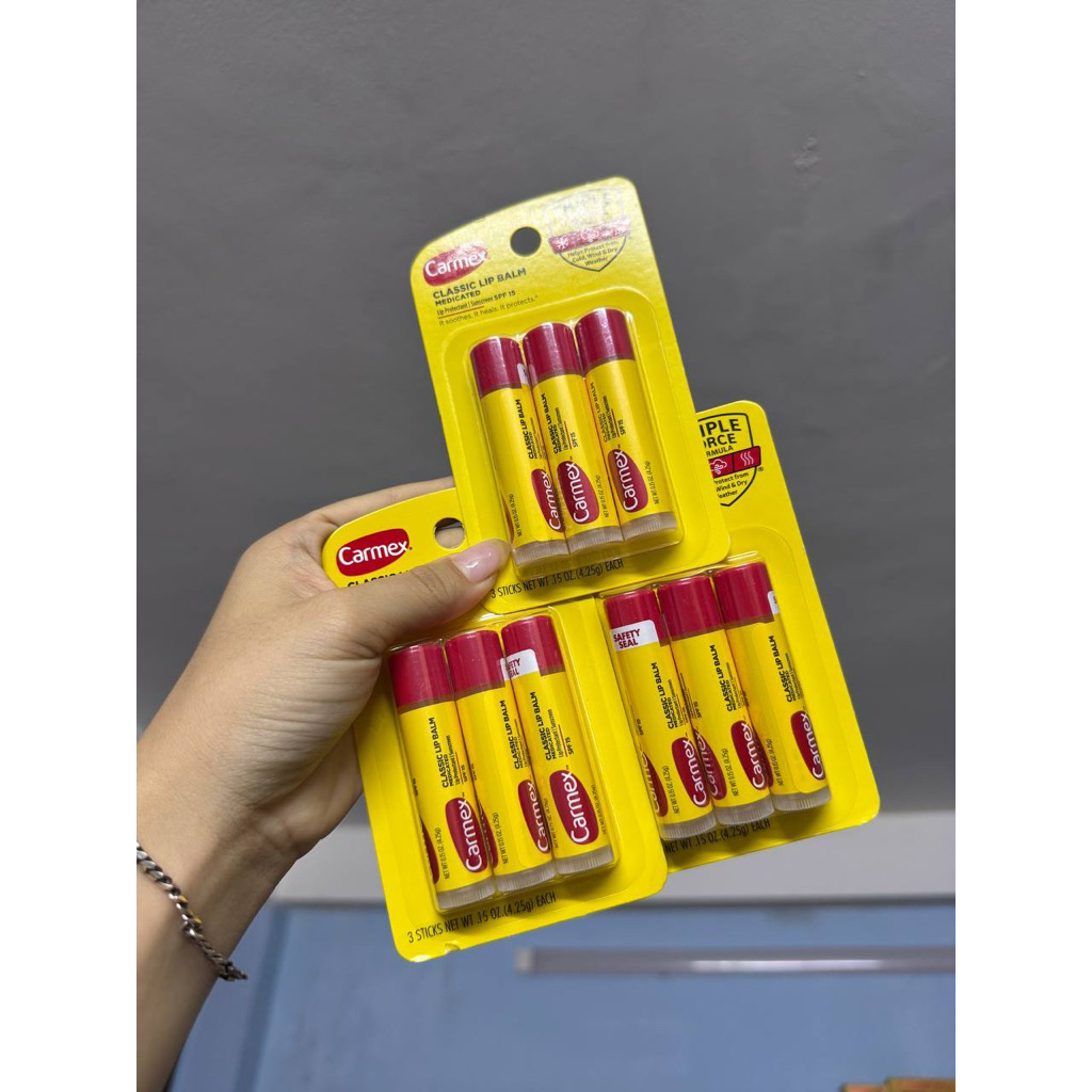[HOẢ TỐC HCM] Son dưỡng môi Carmex Lip Balm - cấp ẩm làm mềm môi