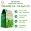 Trà Diếp Cá - Cà Gai Leo túi lọc hộp 40 gói, mát gan, thanh nhiệt, trà thảo mộc