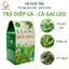 Trà Diếp Cá - Cà Gai Leo túi lọc hộp 40 gói, mát gan, thanh nhiệt, trà thảo mộc