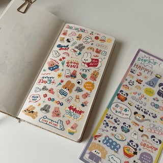 Sticker Mind Wave Graffiti tranh nguệch ngoạc chất PET