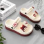Dép sandal nữ dép bánh mì có quai hậu Sticker Cô Gái dễ thương đế cao 5cm chống trơn trượt D7751