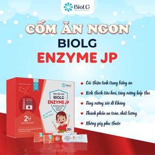 Cốm Enzyme Cho Bé BioLG JP Enzyme Nhật Bản 2 Tỷ Lợi Khuẩn Giảm Đầy Hơi, Hỗ Trợ Tiêu Hóa, Bé Ăn Ngon
