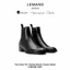 Giày Chelsea Boots nam LEMANS da bò CB01.1, Mũi nhọn - Đế gót tăng cao 5cm - bảo hành 24 tháng