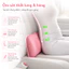 Gối Tựa Lưng Ô Tô Cao Cấp Êm Ái Giảm Đau Thắt Lưng Memory - Foam The ComfyGlow