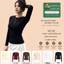 Áo thun nữ tay dài tôn dáng AT-02 chất liệu cotton, Áo phông cổ tròn basic ôm body