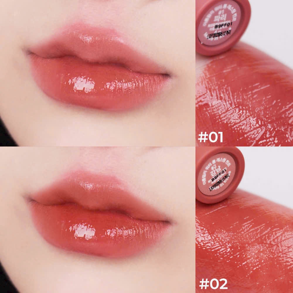 A04_Son Tint Bóng Arumcolor Water Long Lasting Tint Dưỡng Ẩm Mềm Môi 4g