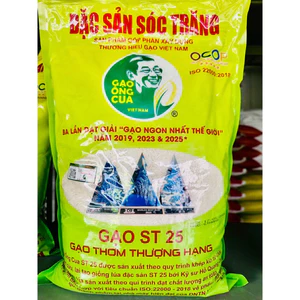 Gạo ST25 Ông Cua Có Mã QR Túi 5Ký