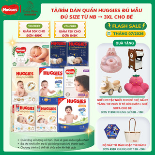 [TỔNG] Tã / Bỉm Dán / Quần Huggies Skincare / SkinPerfect / NatureMade Đủ Size Cho Bé - Lucie's Mom