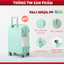 Vali KINGSUN NOVA - Nhựa PP chịu ngoại lực tuyệt đối 20/24/28 chống vỡ, bảo hành 5 năm