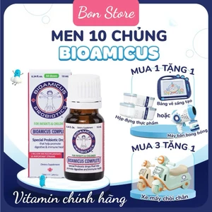 Men vi sinh Bioamicus Complete men 10 chủng - Nhập khẩu chính hãng Canada