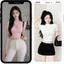 Áo thun nữ tay dài tôn dáng AT-04 chất liệu cotton, Áo phông cổ tròn basic ôm body