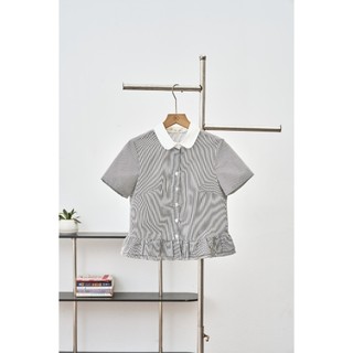 Áo Sơ Mi Nữ LAMER FASHION Cổ Phối Tầng Bèo Công Sở Trẻ Trung H61H25H015