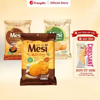 Bánh gạo Mesi Tràng An chính hãng 3 hương vị ngon đậm đà nhiều combo đa dạng