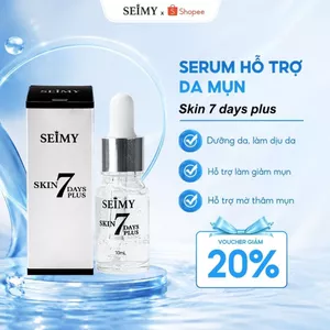 Serum hỗ trợ da mụn thâm Seimy - Skin 7 Days Plus - 10ml