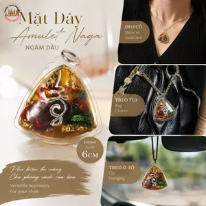 MẶT DÂY CHUYỀN PHỤ KIỆN ĐEO CỔ TRANG TRÍ HỌA TIẾT THỦ CÔNG MÀU SẮC NỔI BẬT